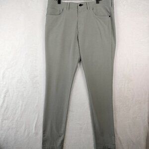 Men's Gray Chinos